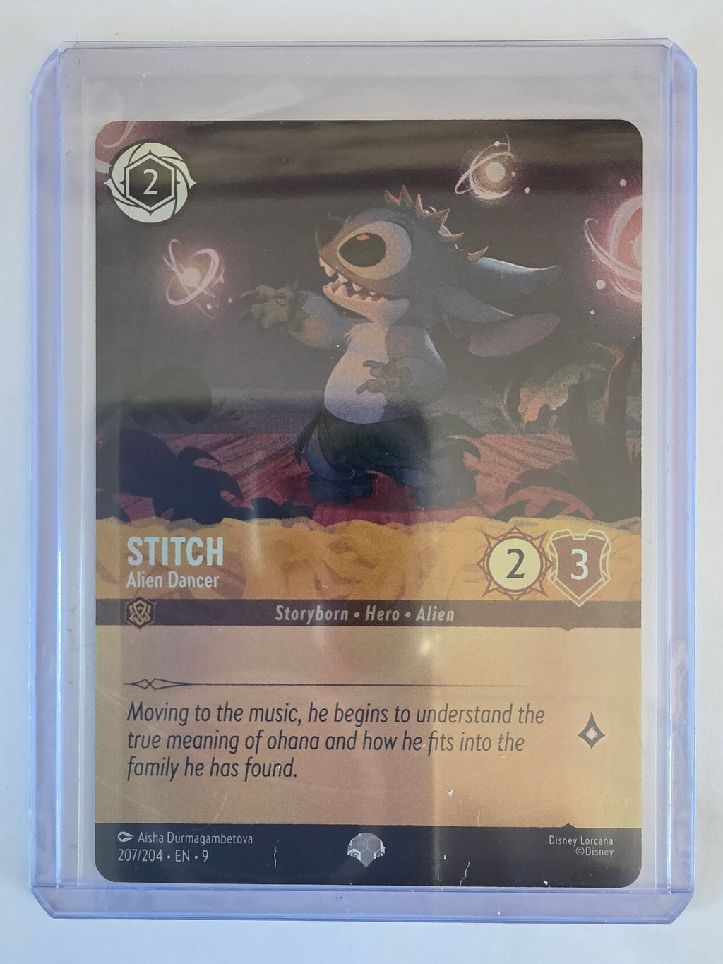 Disney Lorcana | Set 9 Fabled | 207/204 | Stitch - Alien Dancer | Epic