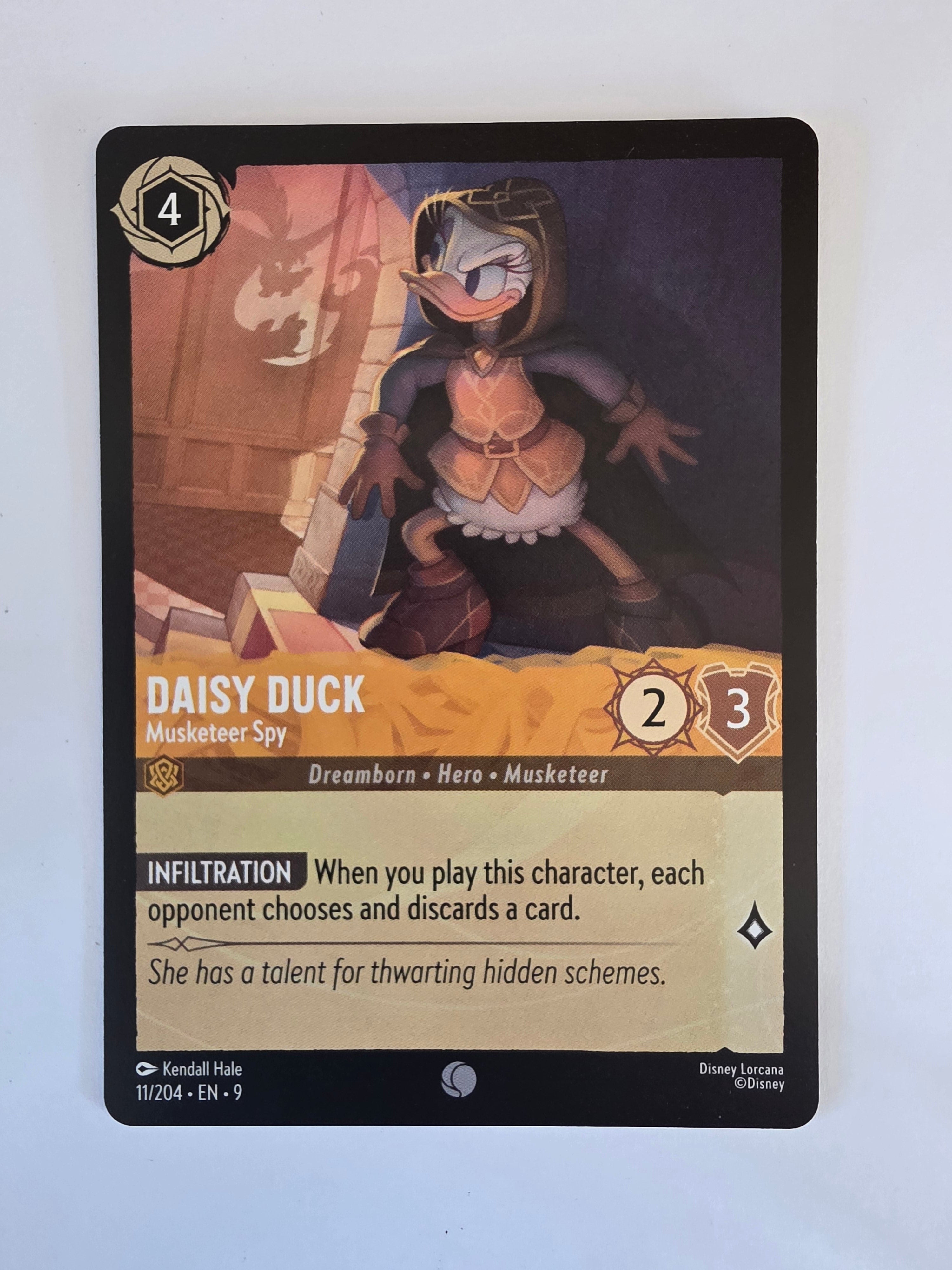 Disney Lorcana | Set 9 Fabled | 11/204 | Daisy Duck - Musketeer Spy | Common