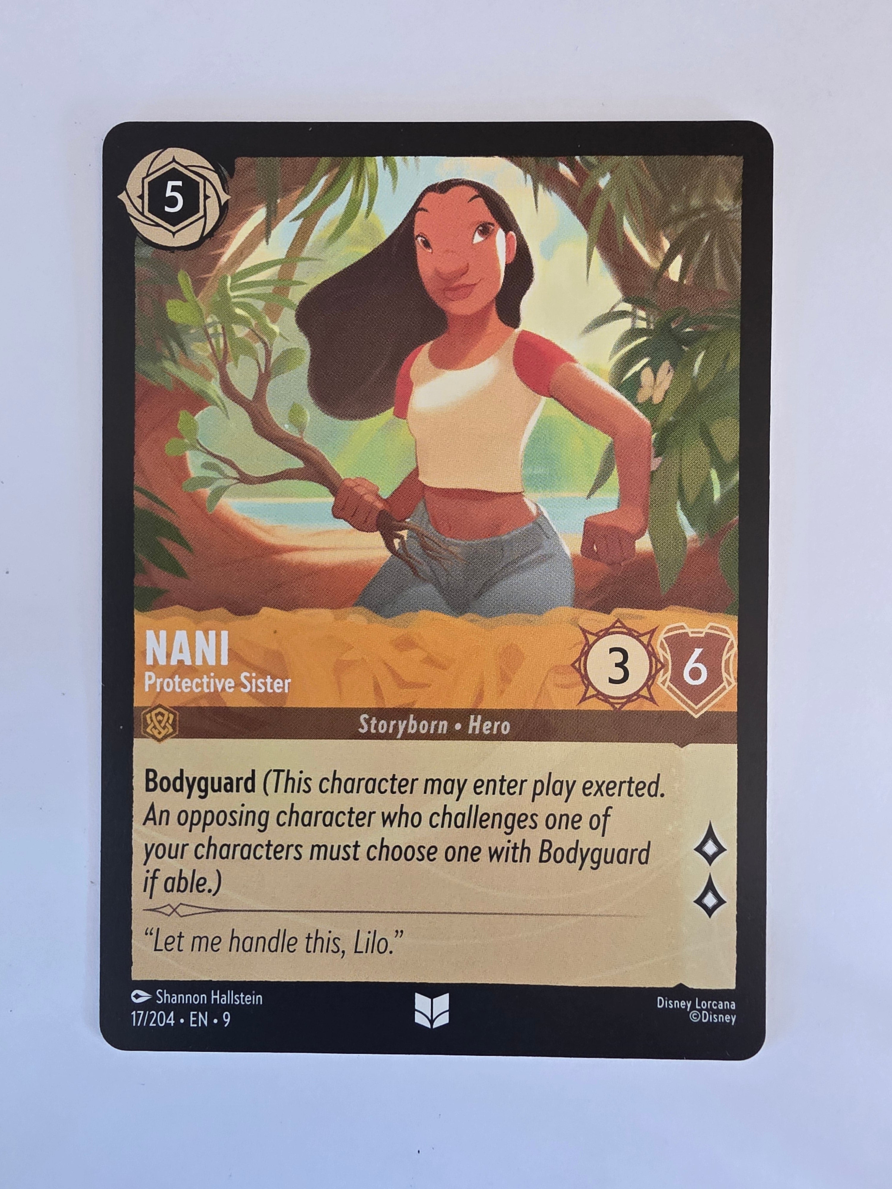 Disney Lorcana | Set 9 Fabled | 17/204 | Nani - Protective Sister | Uncommon
