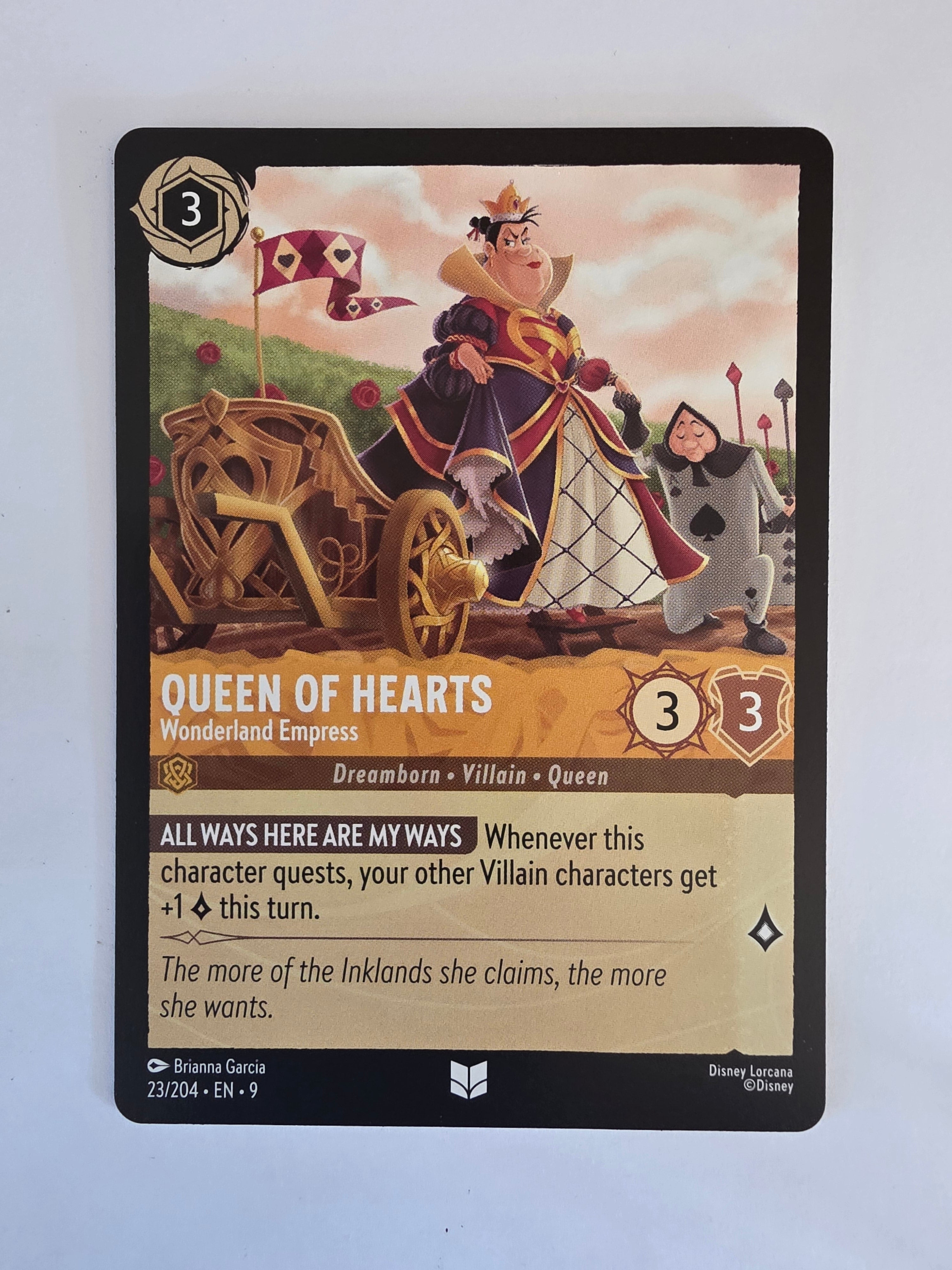 Disney Lorcana | Fabled 23/204 | Queen of Hearts - Wonderland Empress | Uncommon