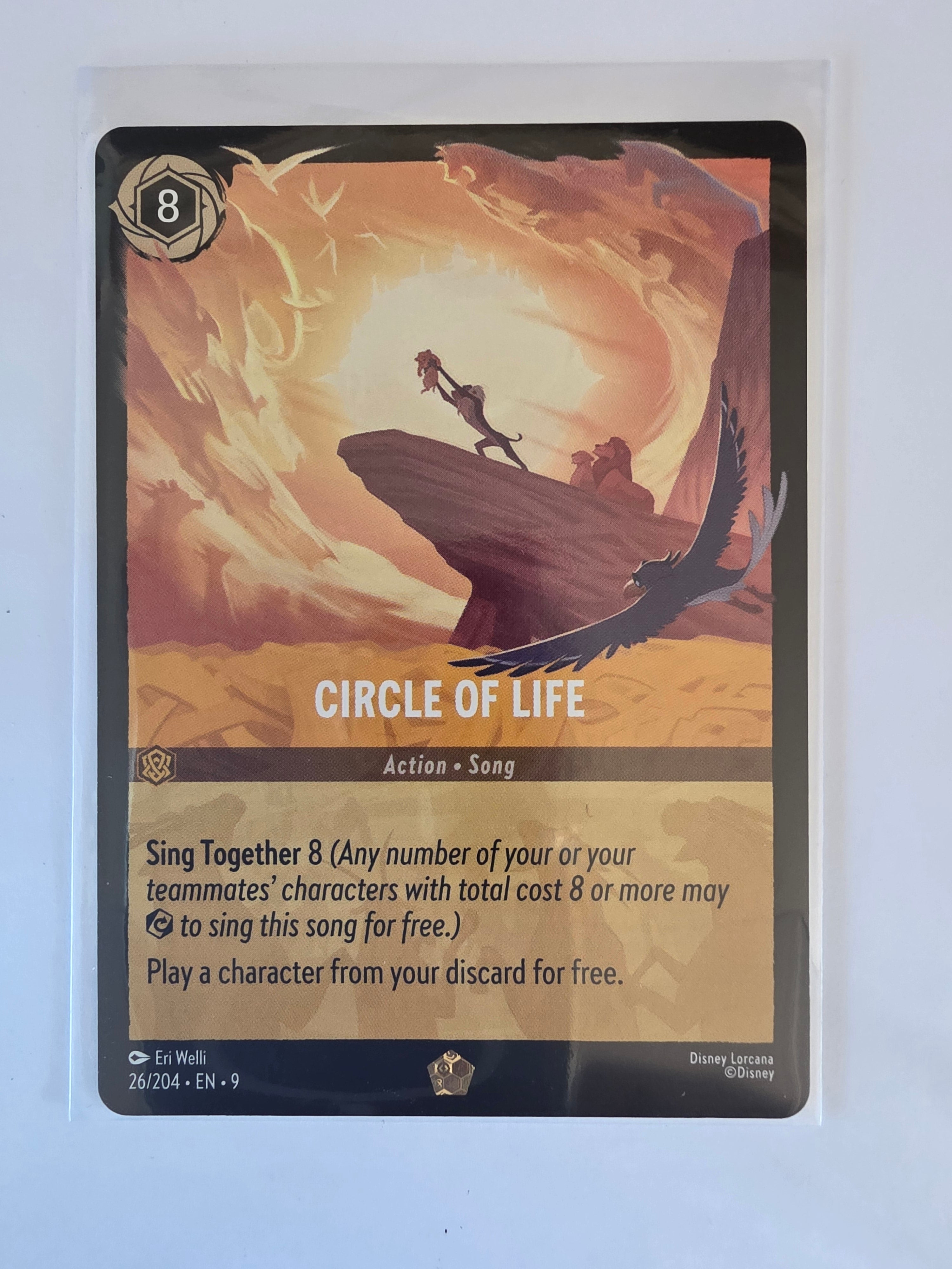 Disney Lorcana | Set 9 Fabled | 26/204 | Circle of Life | Legendary