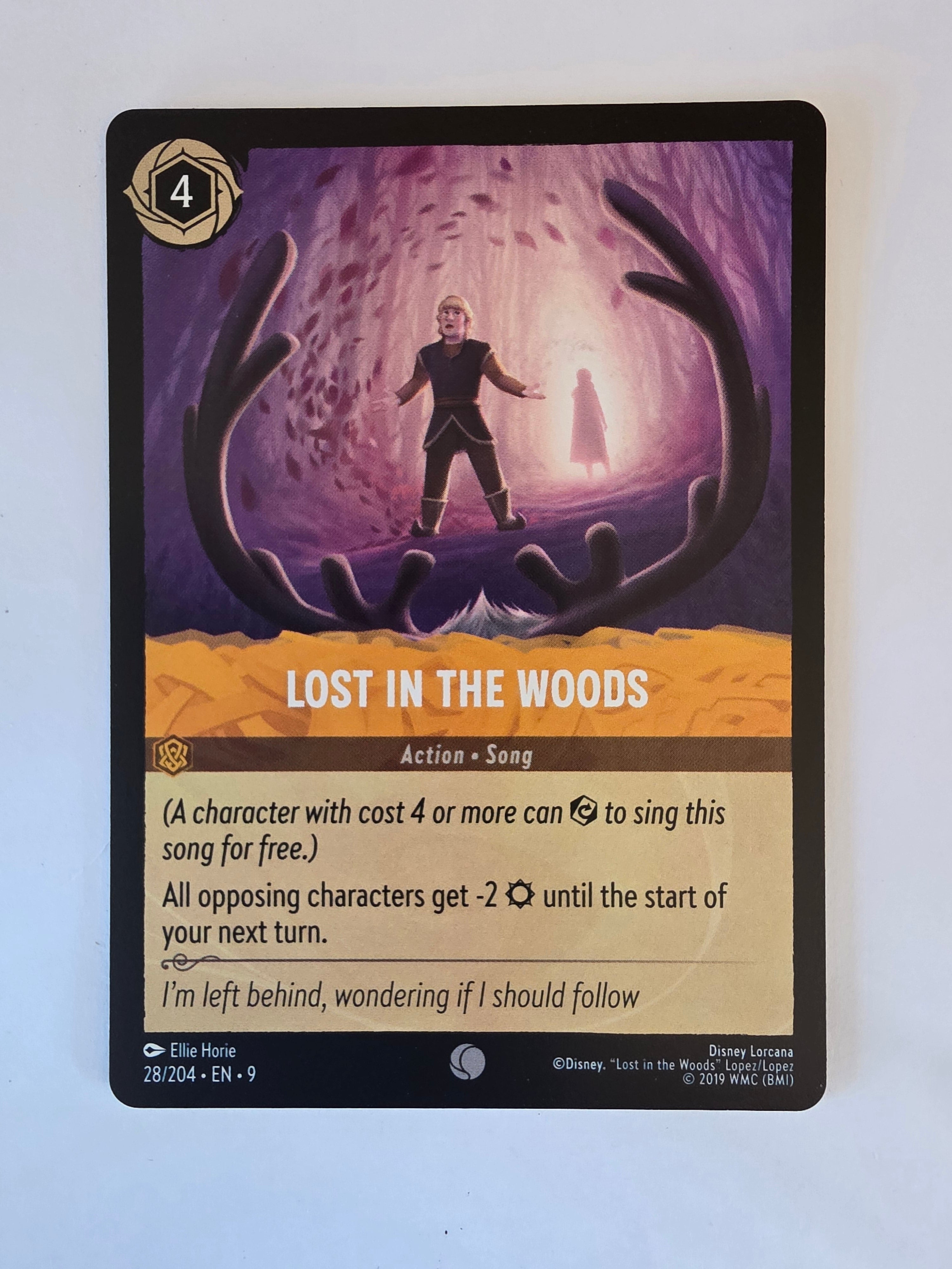 Disney Lorcana | Set 9 Fabled | 28/204 | Lost in the Woods | Common