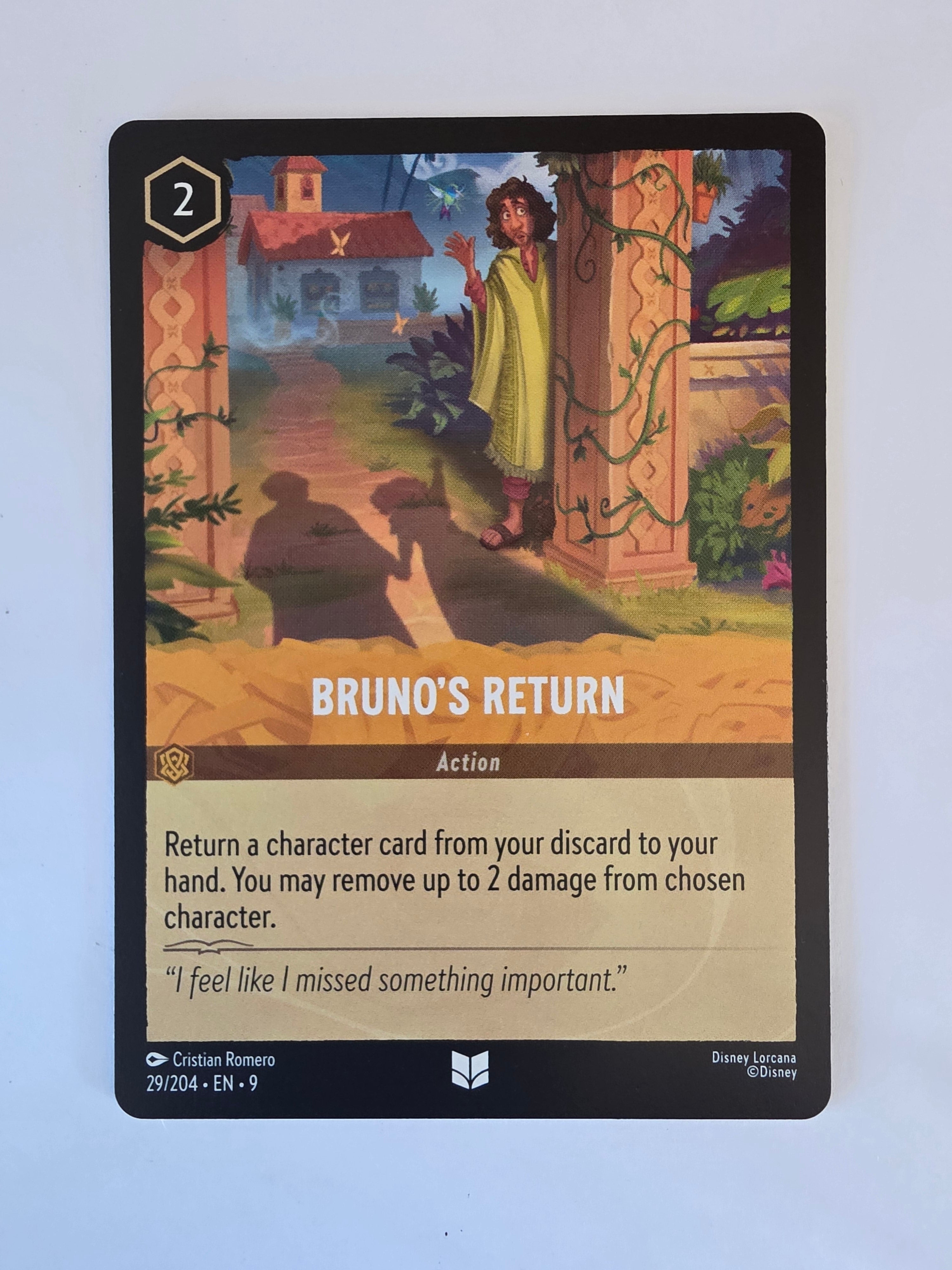 Disney Lorcana | Set 9 Fabled | 29/204 | Bruno's Return | Uncommon