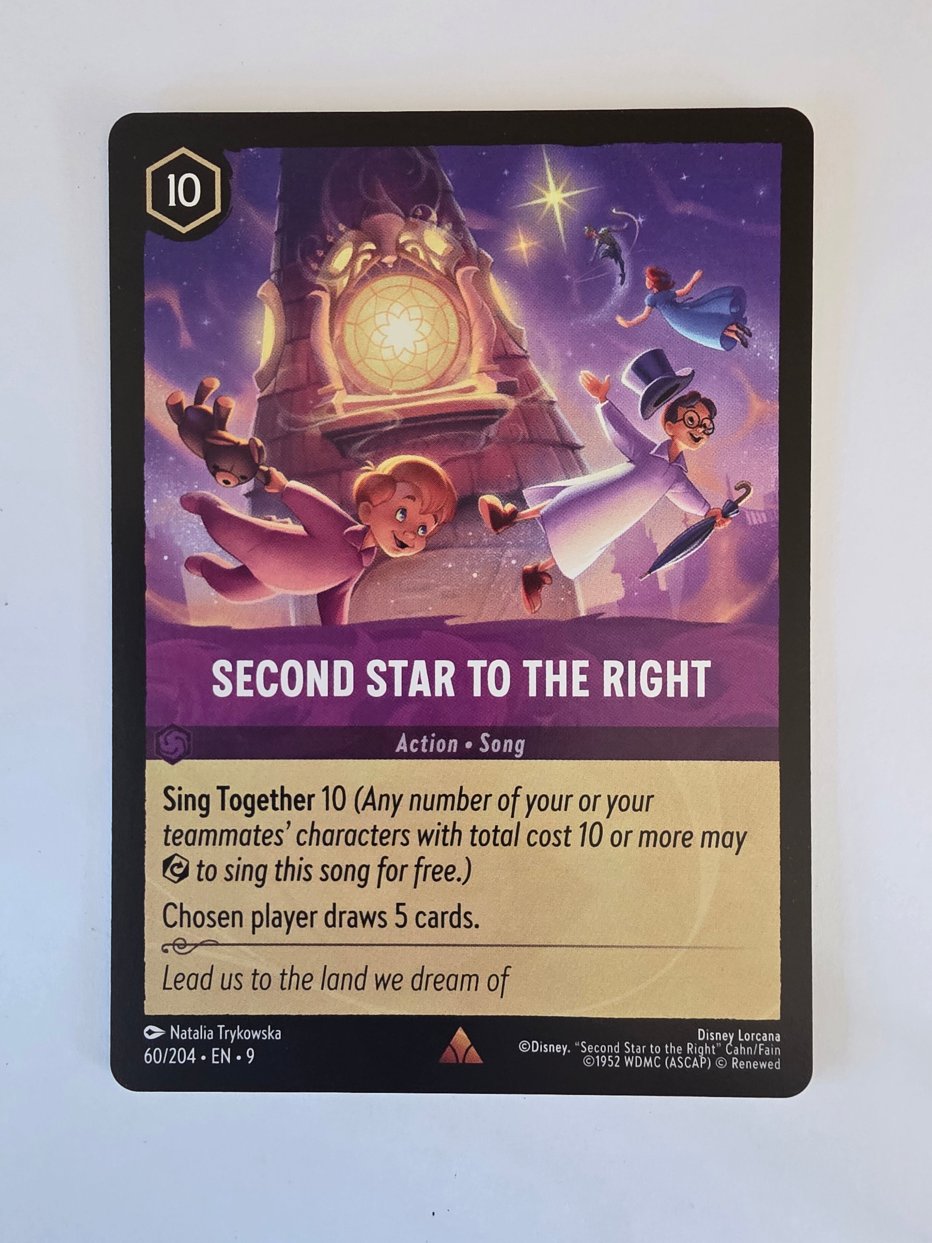 Disney Lorcana | Set 9 Fabled | 60/204 | Second Star to the Right | Rare