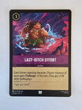 Disney Lorcana | Set 9 Fabled | 62/204 | Last-Ditch Effort | Uncommon