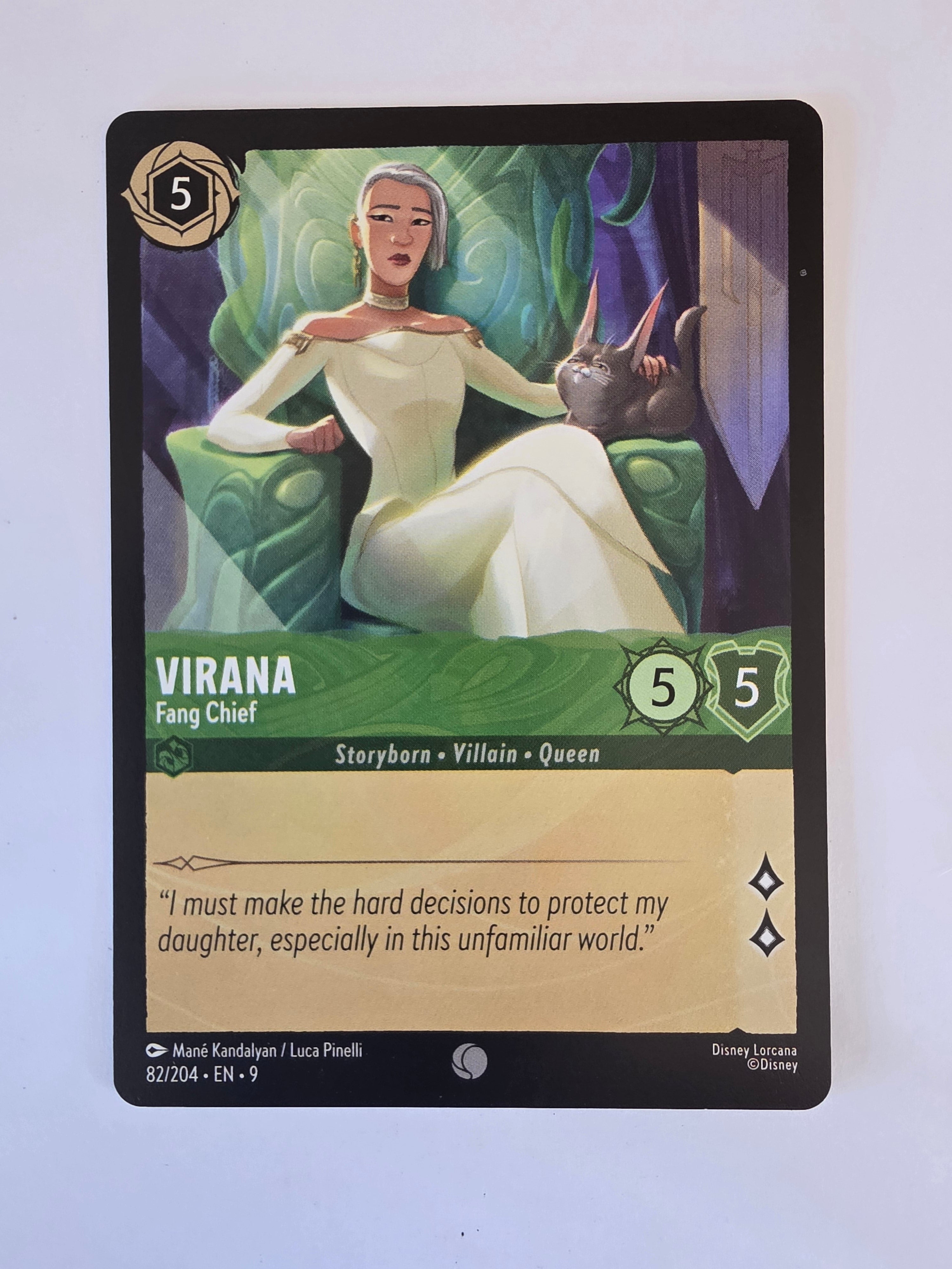 Disney Lorcana | Set 9 Fabled | 82/204 | Virana - Fang Chief | Common