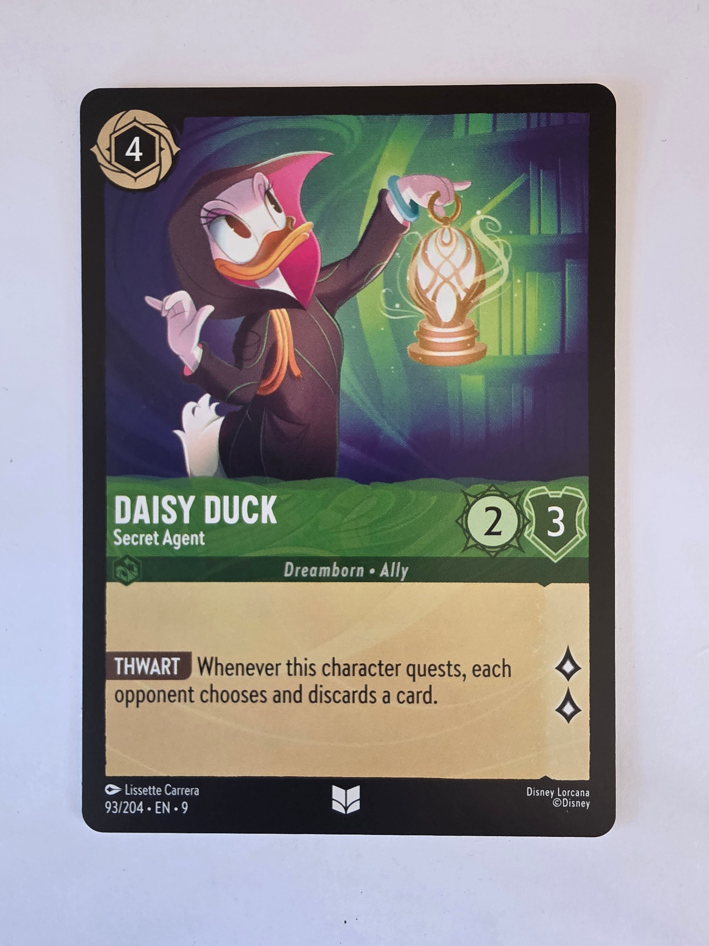 Disney Lorcana | Set 9 Fabled | 93/204 | Daisy Duck - Secret Agent | Uncommon
