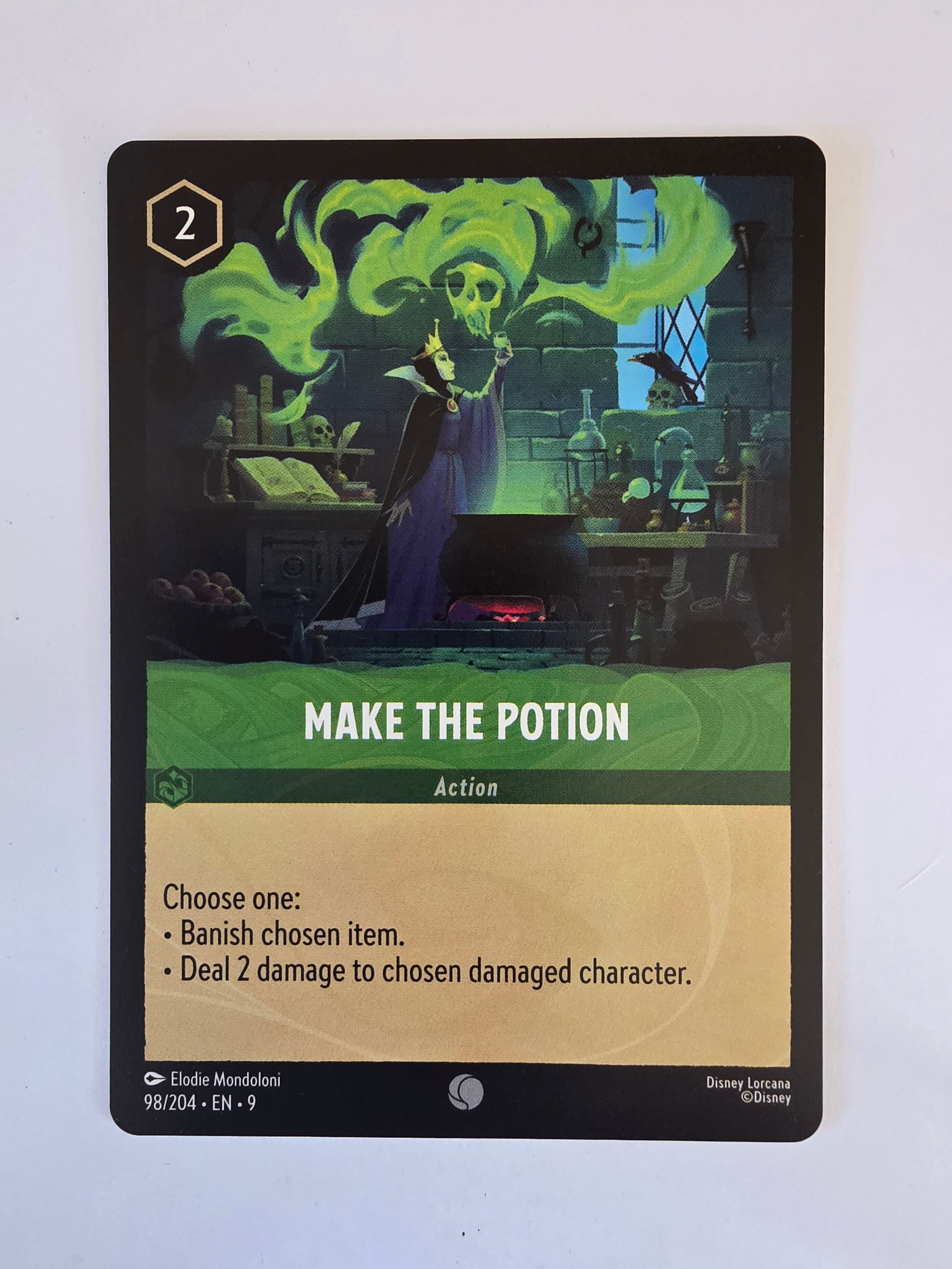 Disney Lorcana | Set 9 Fabled | 98/204 | Make The Potion | Common