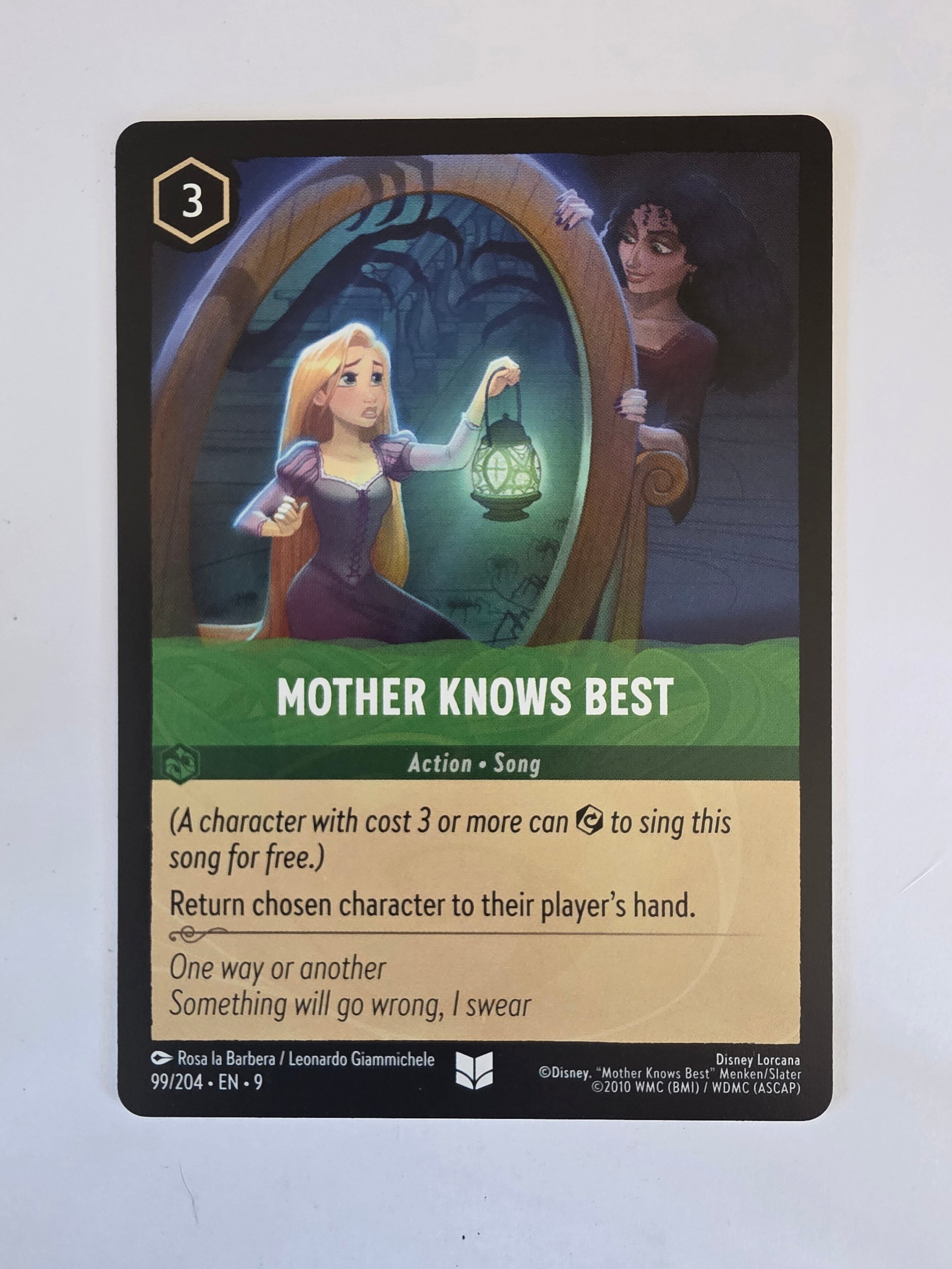 Disney Lorcana | Set 9 Fabled | 99/204 | Mother Knows Best | Uncommon