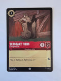 Disney Lorcana | Fabled | 128/204 | Sergeant Tibbs - Courageous Cat | Common