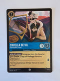 Disney Lorcana | Fabled 145/204 | Cruella De Vil - Fashionable Cruiser | Common