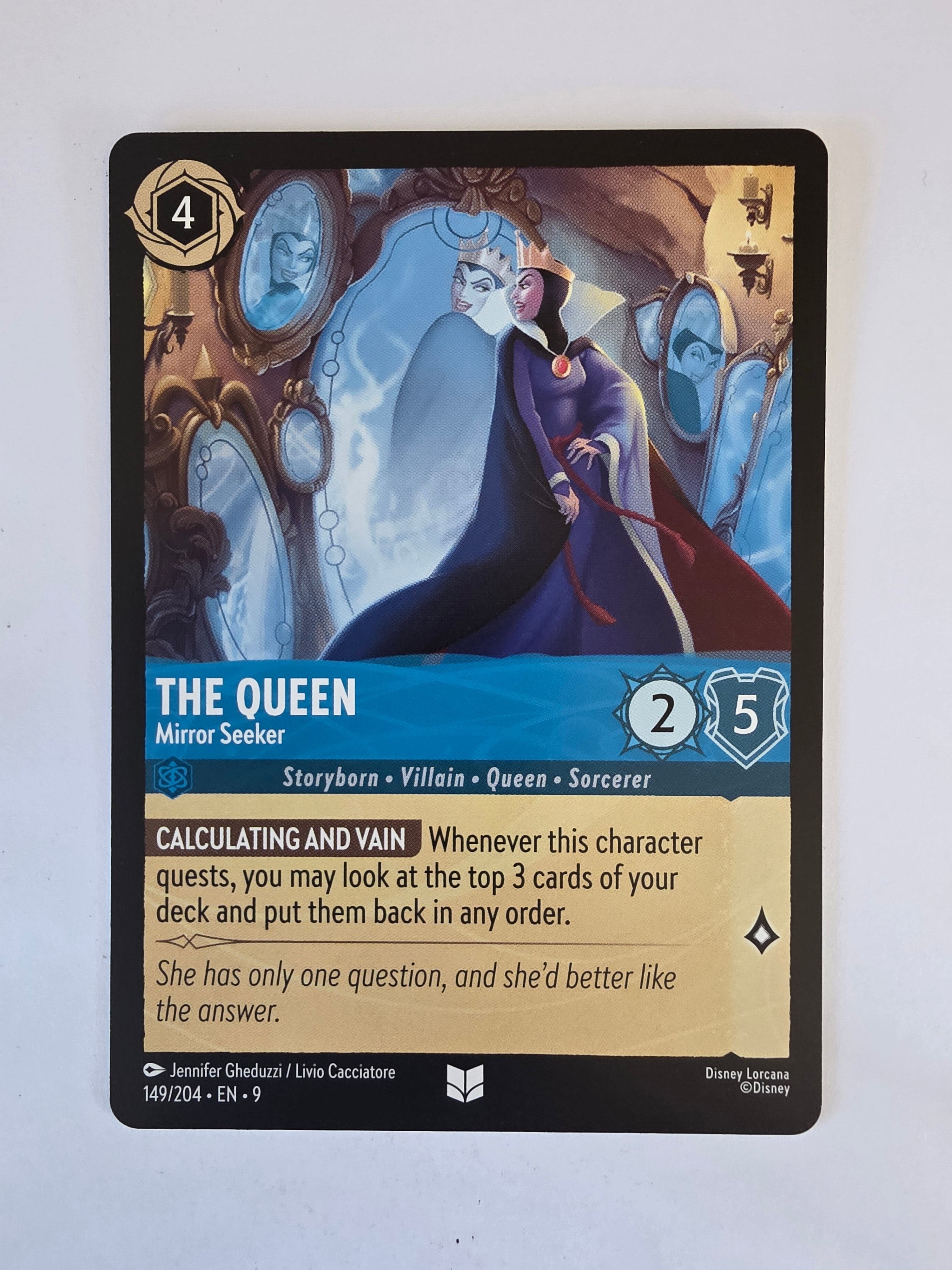 Disney Lorcana | Set 9 Fabled | 149/204 | The Queen - Mirror Seeker | Uncommon