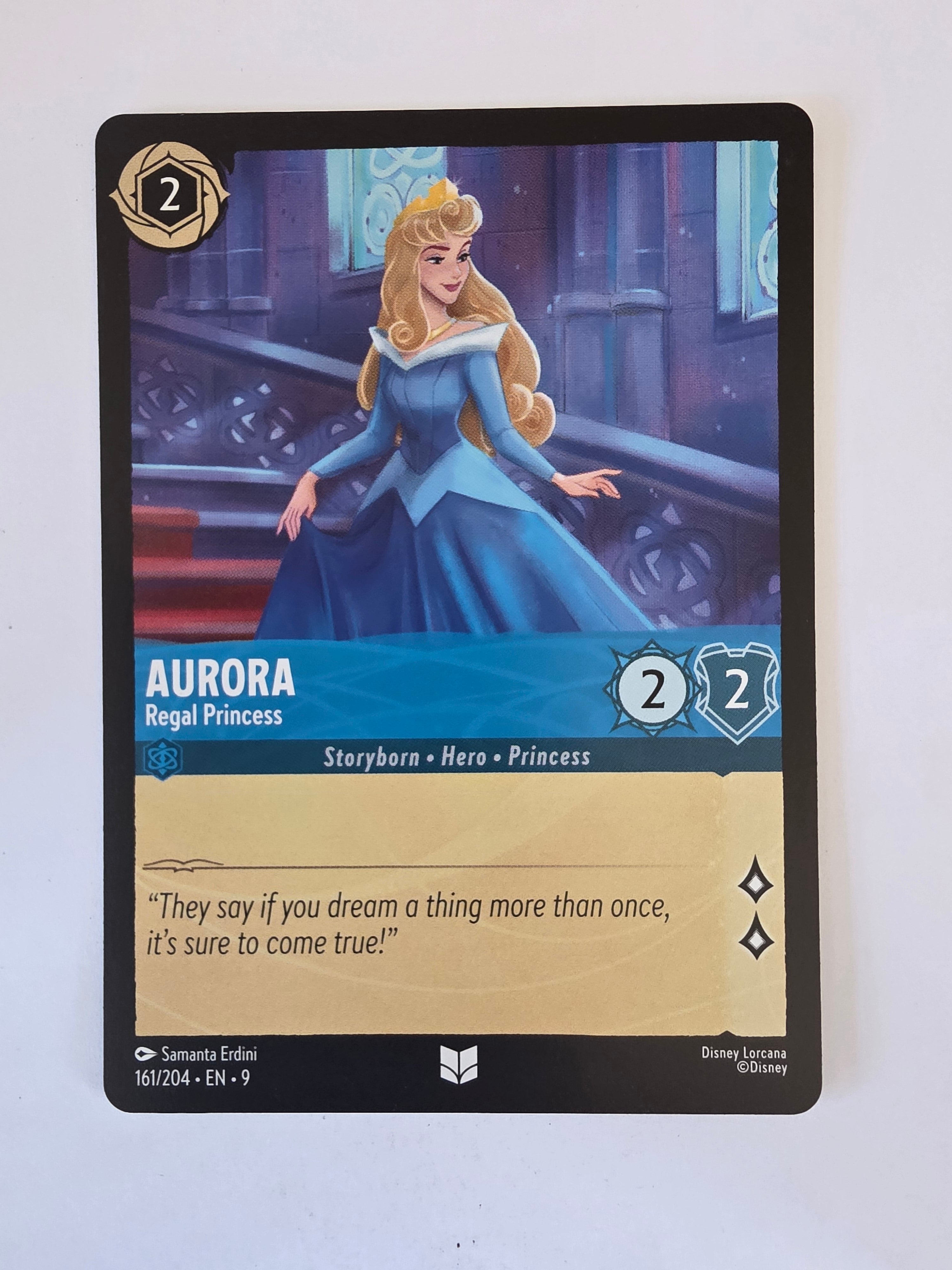 Disney Lorcana | Set 9 Fabled | 161/204 | Aurora - Regal Princess | Uncommon