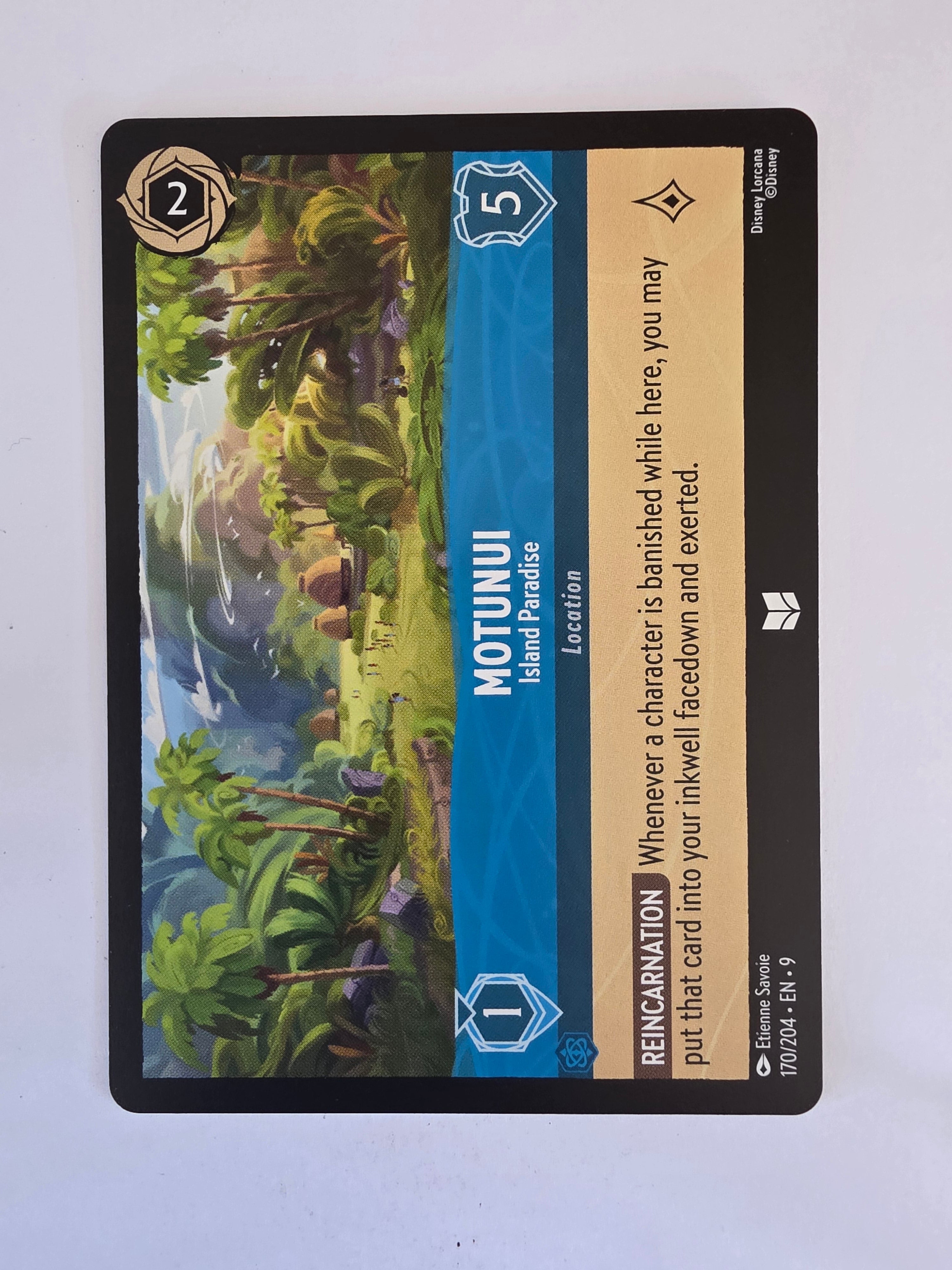 Disney Lorcana | Set 9 Fabled | 170/204 | Motunui - Island Paradise | Uncommon