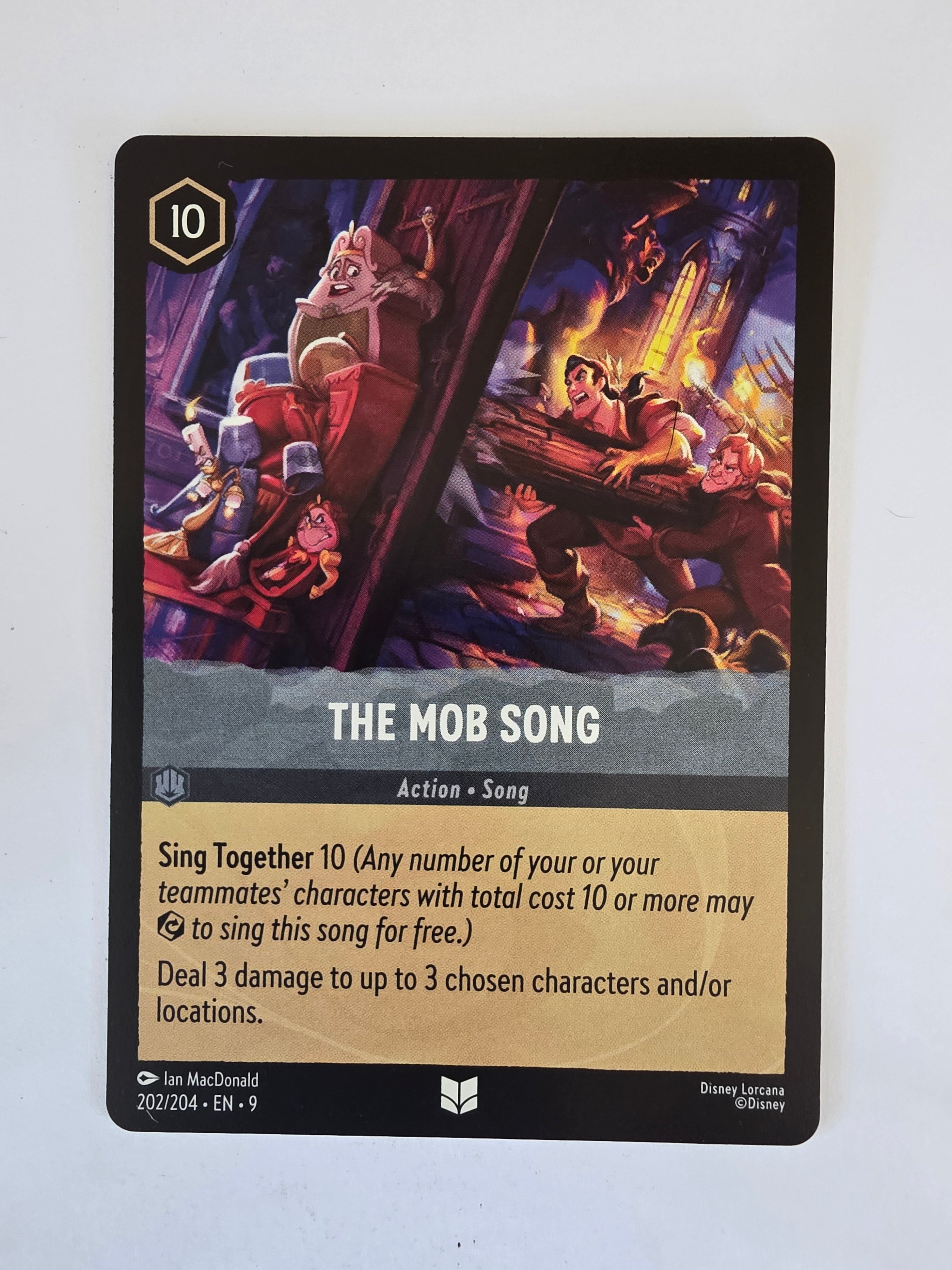 Disney Lorcana | Set 9 Fabled | 202/204 | The Mob Song | Uncommon