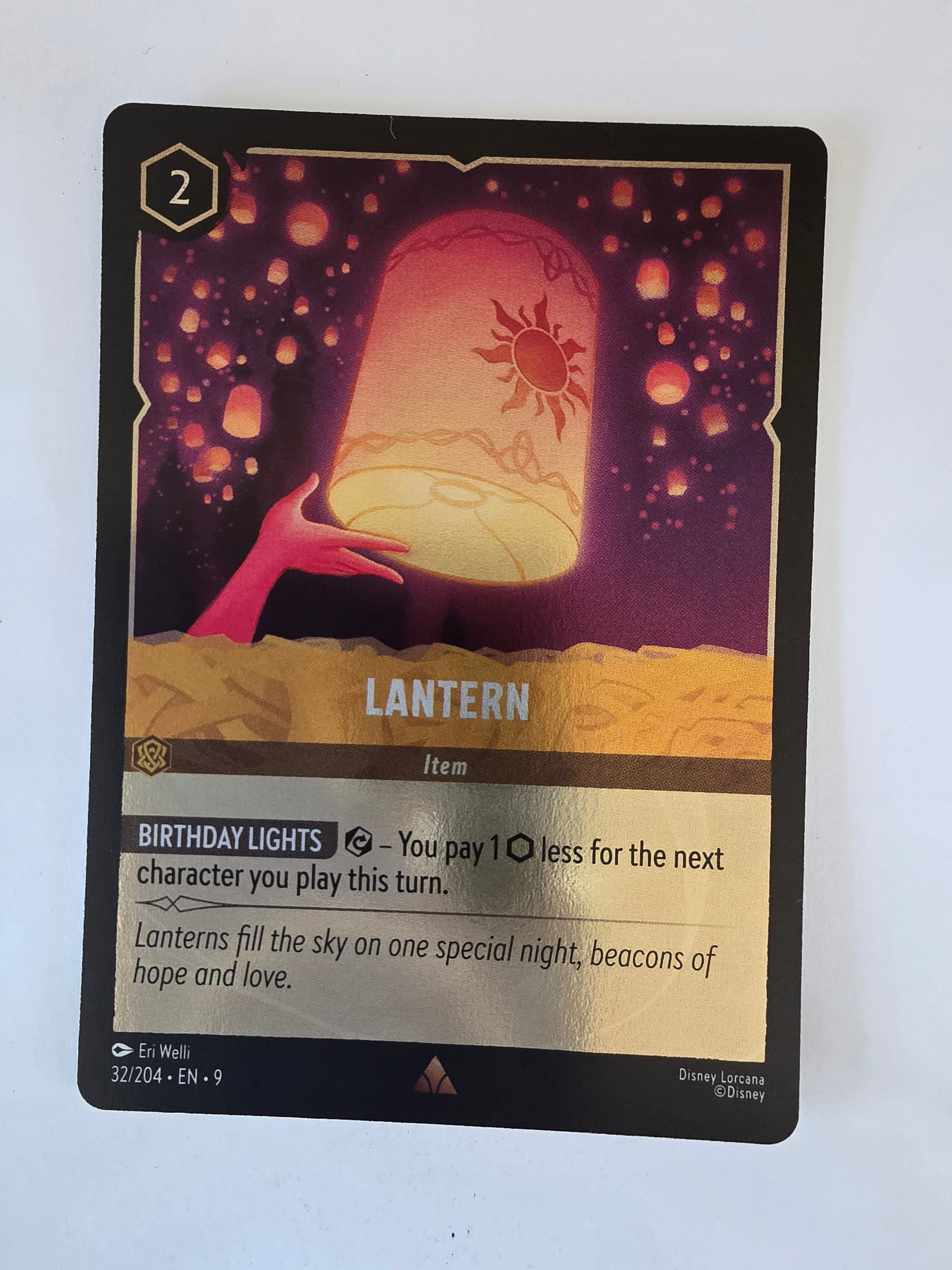 Disney Lorcana | Fabled | 32/204 | COLDFOIL | Lantern | Rare