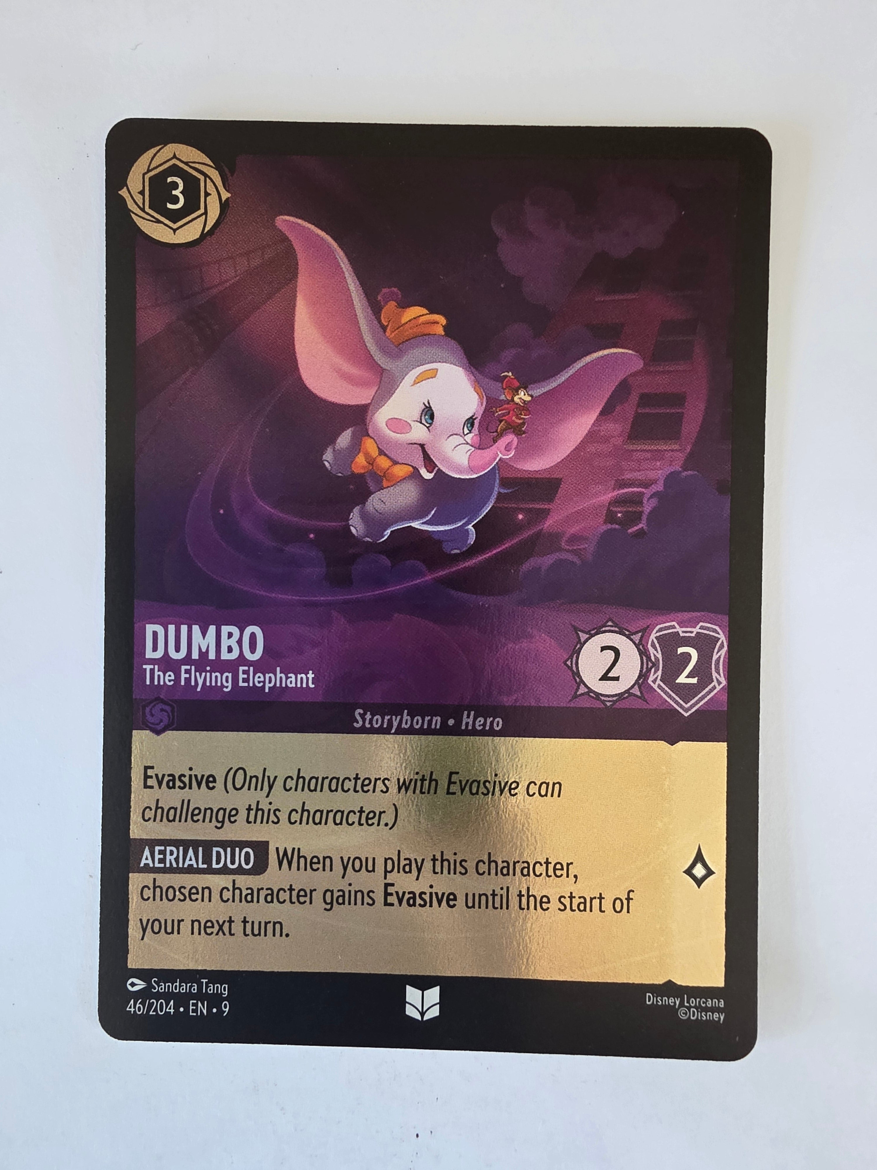 Disney Lorcana | Fabled |46/204 |COLDFOIL |Dumbo - The Flying Elephant |Uncommon