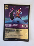 Lorcana |Fabled |47/204 |COLDFOIL |Timothy Q. Mouse - Flight Instructor |Common