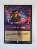 Disney Lorcana | Fabled | 62/204 | COLDFOIL | Last-Ditch Effort | Uncommon
