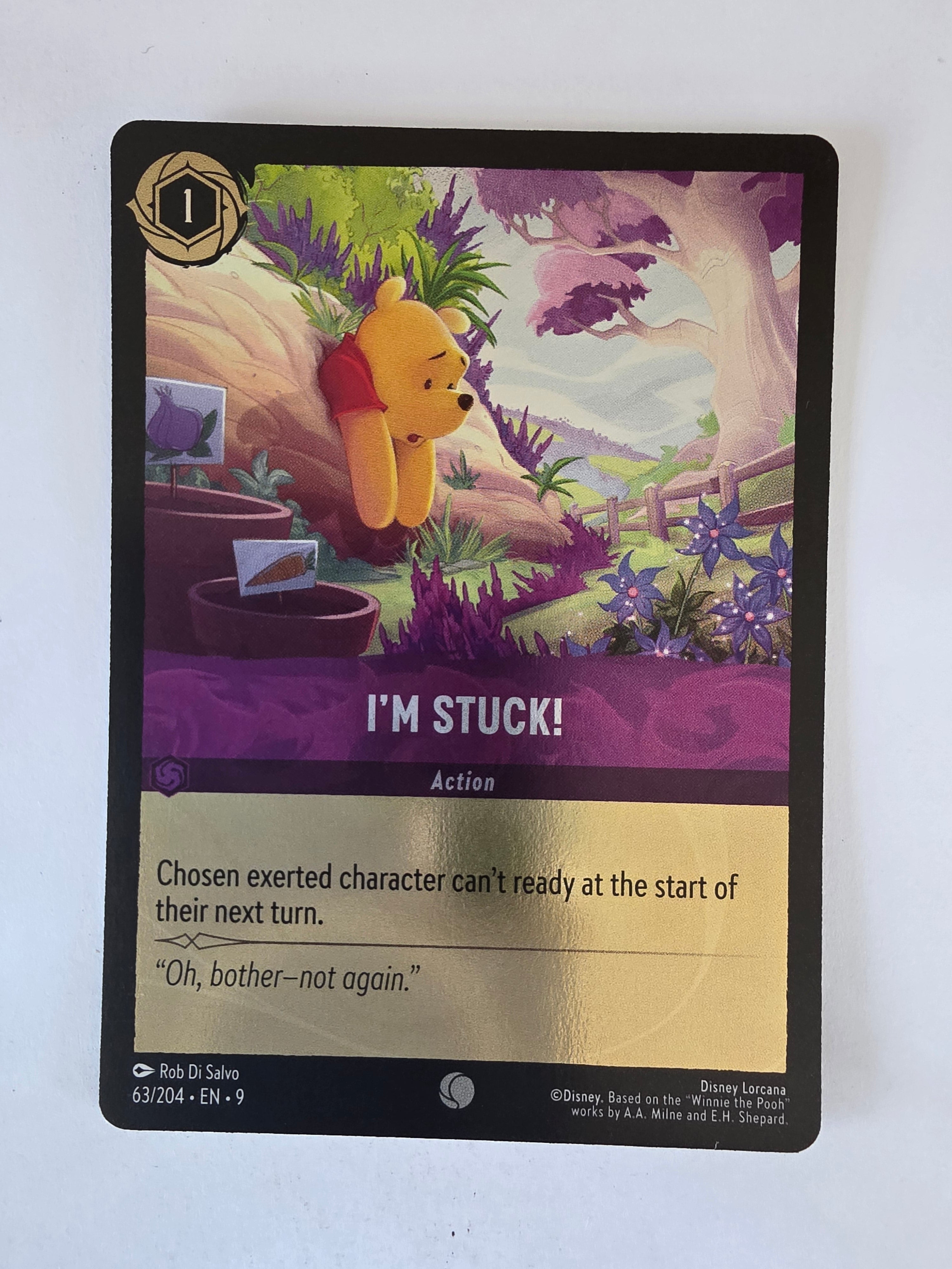 Disney Lorcana | Fabled | 63/204 | COLDFOIL | I'm Stuck | Common