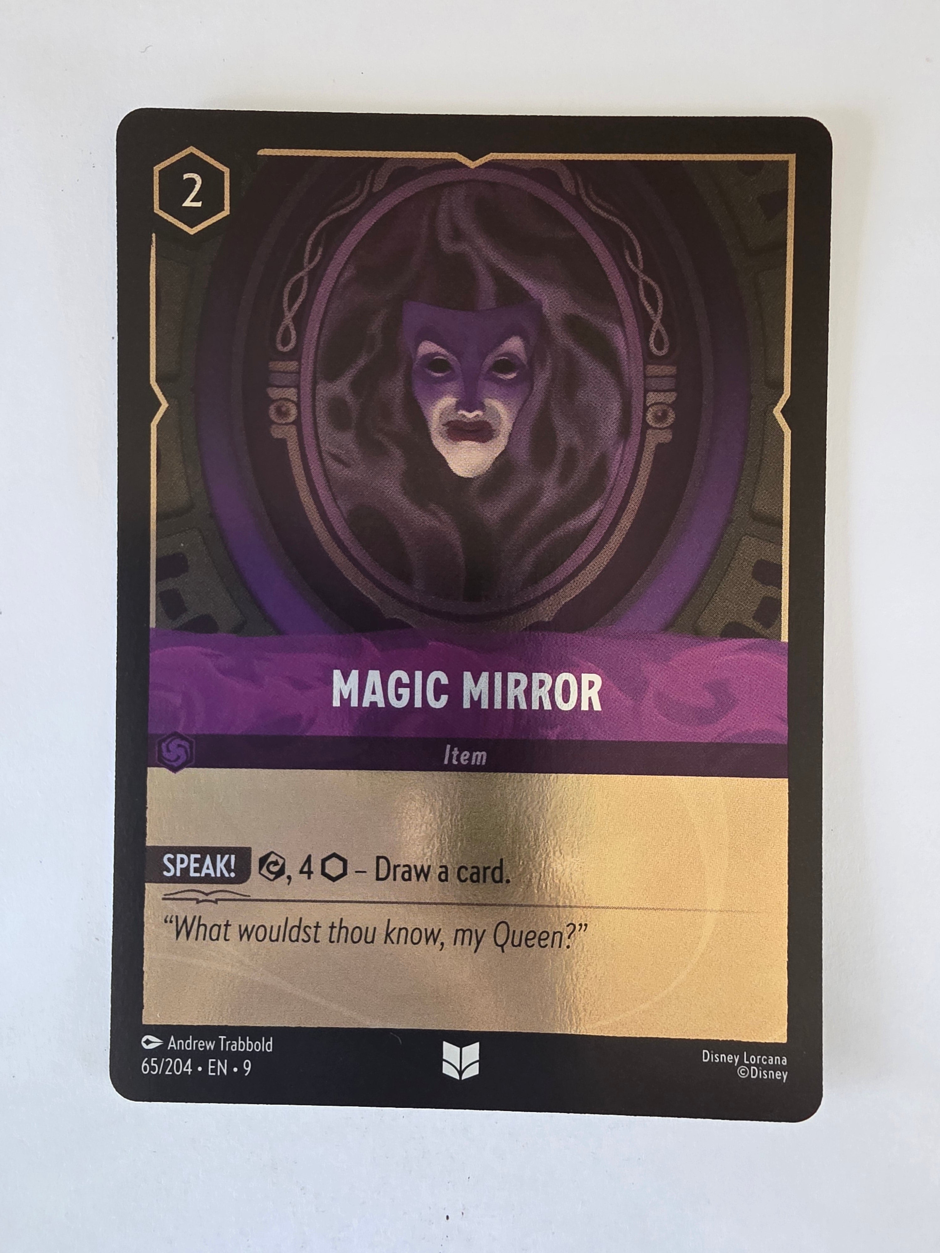 Disney Lorcana | Fabled | 65/204 | COLDFOIL | Magic Mirror | Uncommon
