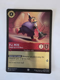 Lorcana |Fabled |114/204 |COLDFOIL | P.J. Pete - Caught Up in the Music | Common
