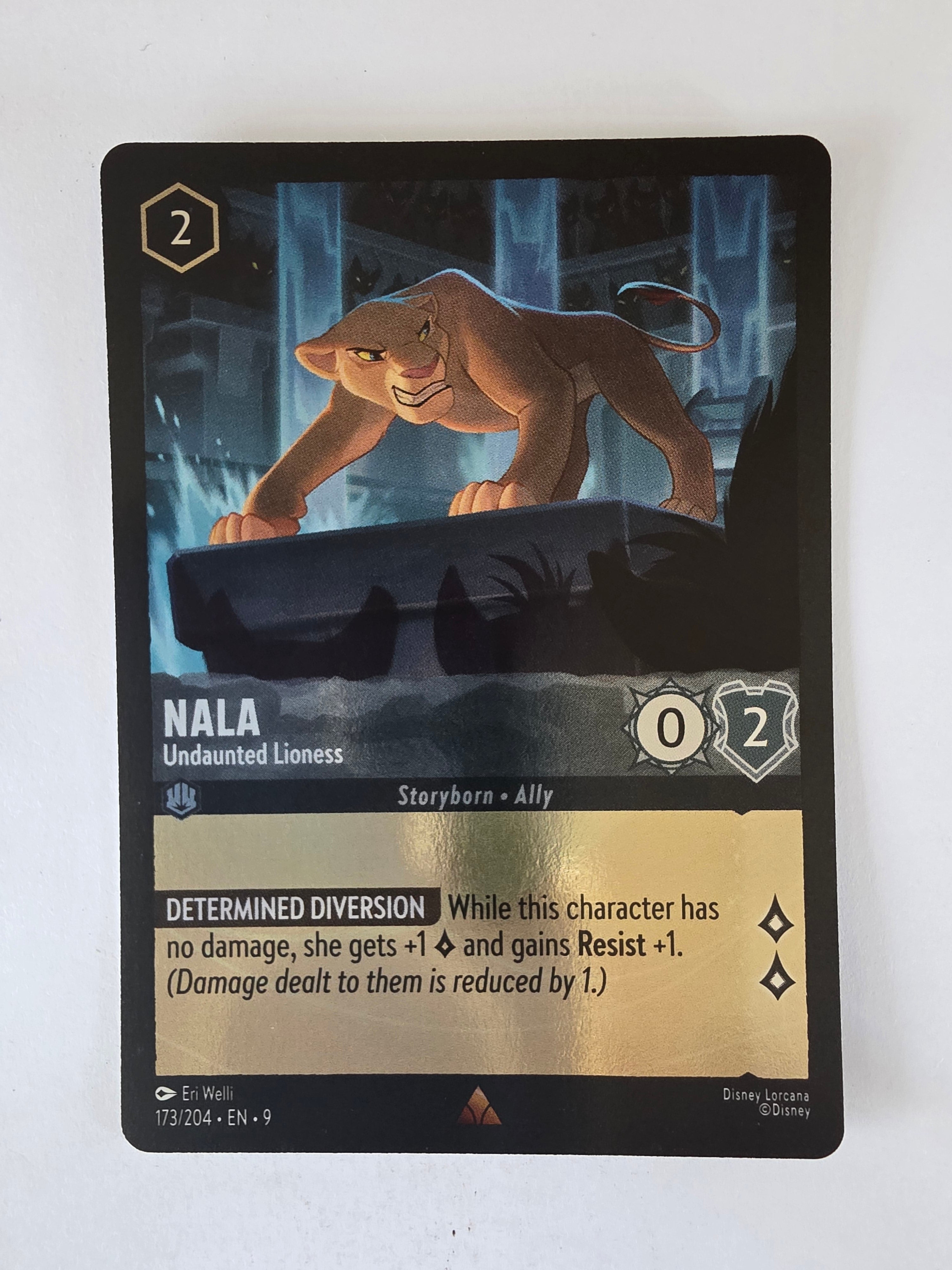 Disney Lorcana | Fabled | 173/204 | COLDFOIL | Nala - Undaunted Lioness | Rare