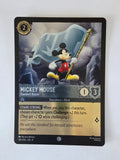 Disney Lorcana |Fabled 185/204 |COLDFOIL |Mickey Mouse - Standard Bearer |Common