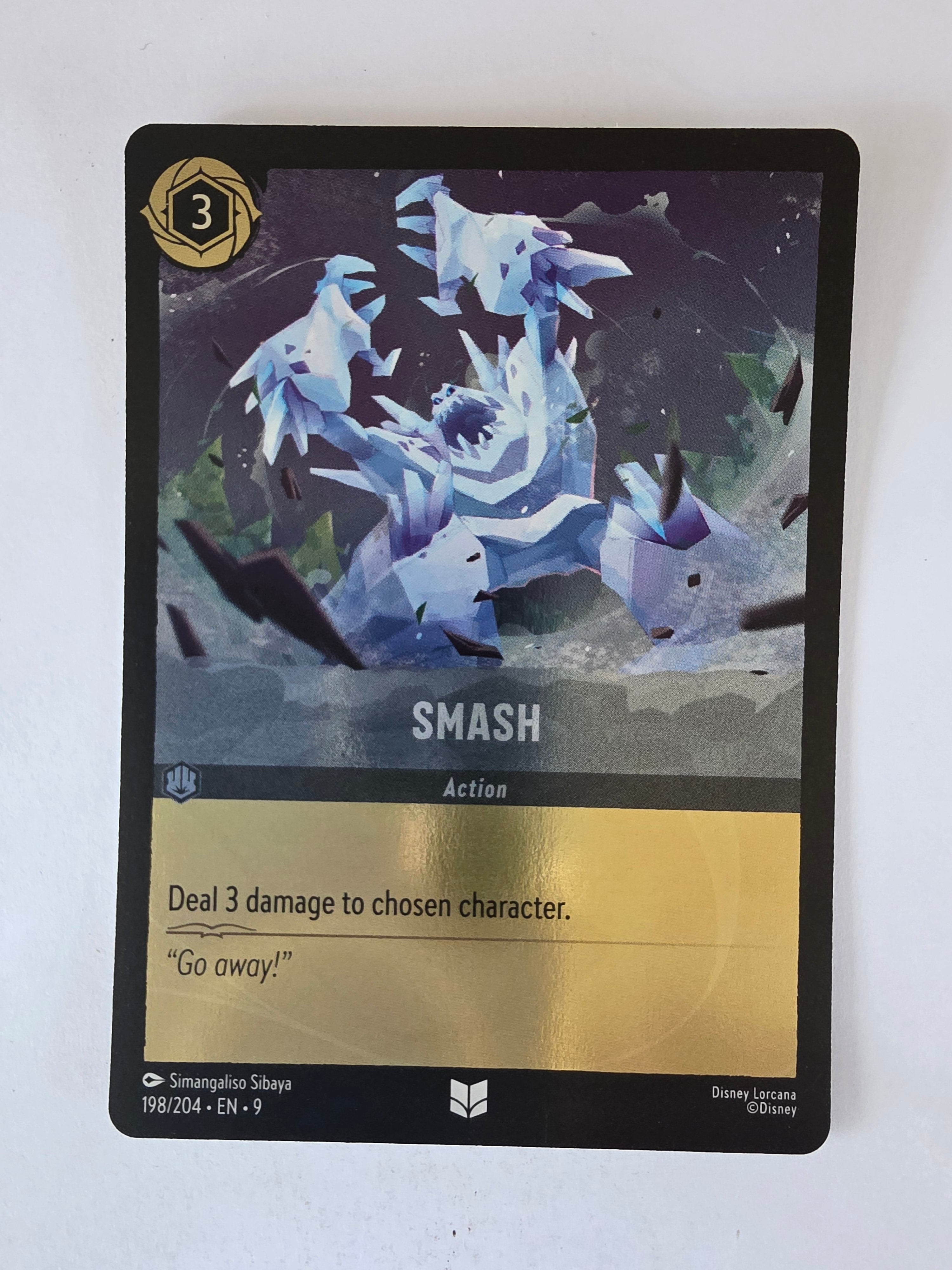 Disney Lorcana | Fabled | 198/204 | COLDFOIL | Smash | Uncommon