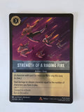 Disney Lorcana | Fabled | 201/204 | COLDFOIL | Strength of a Raging Fire | Rare