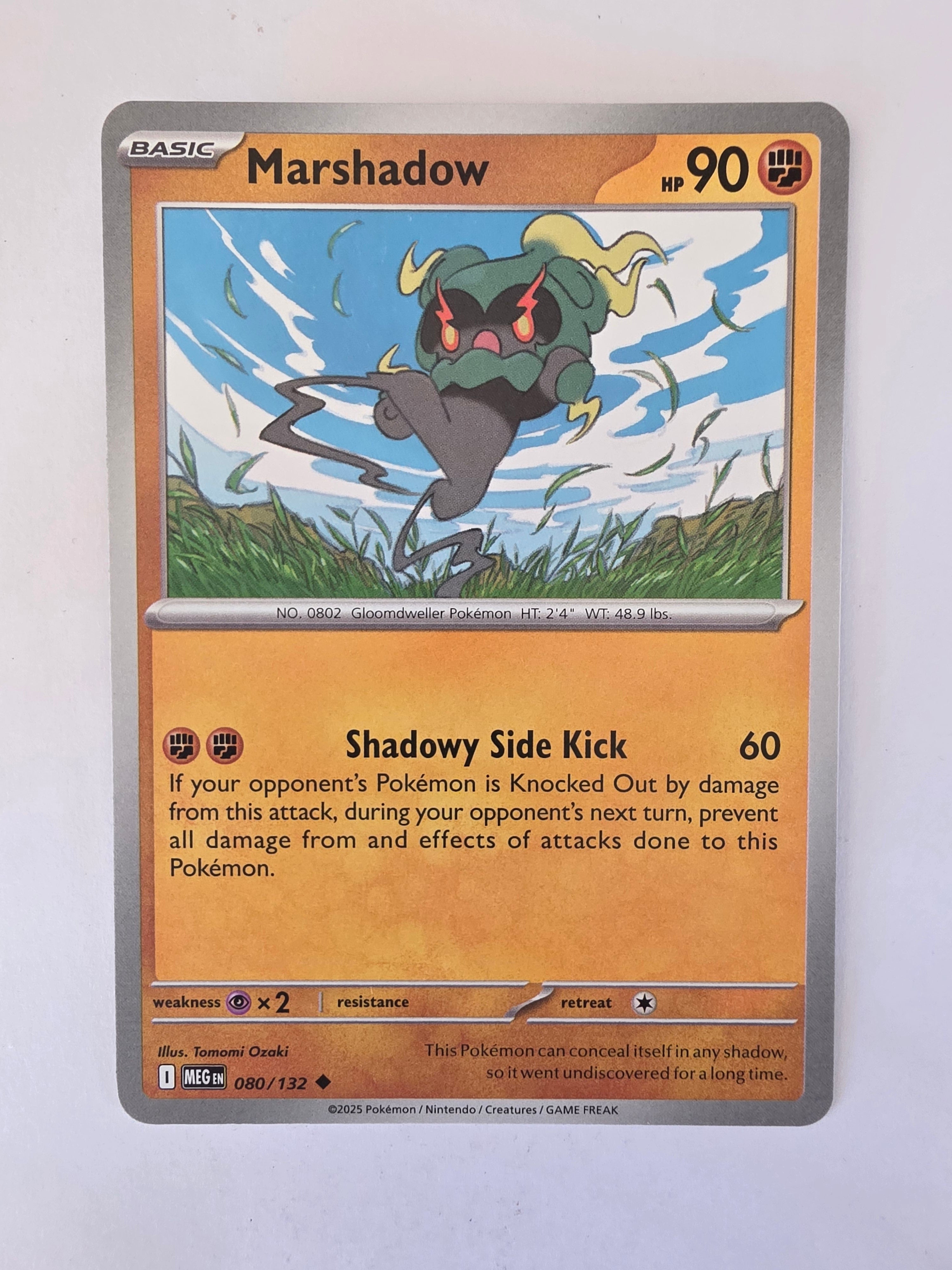 Pokemon TCG Mega Evolutions | #080/132 | Marshadow | Uncommon