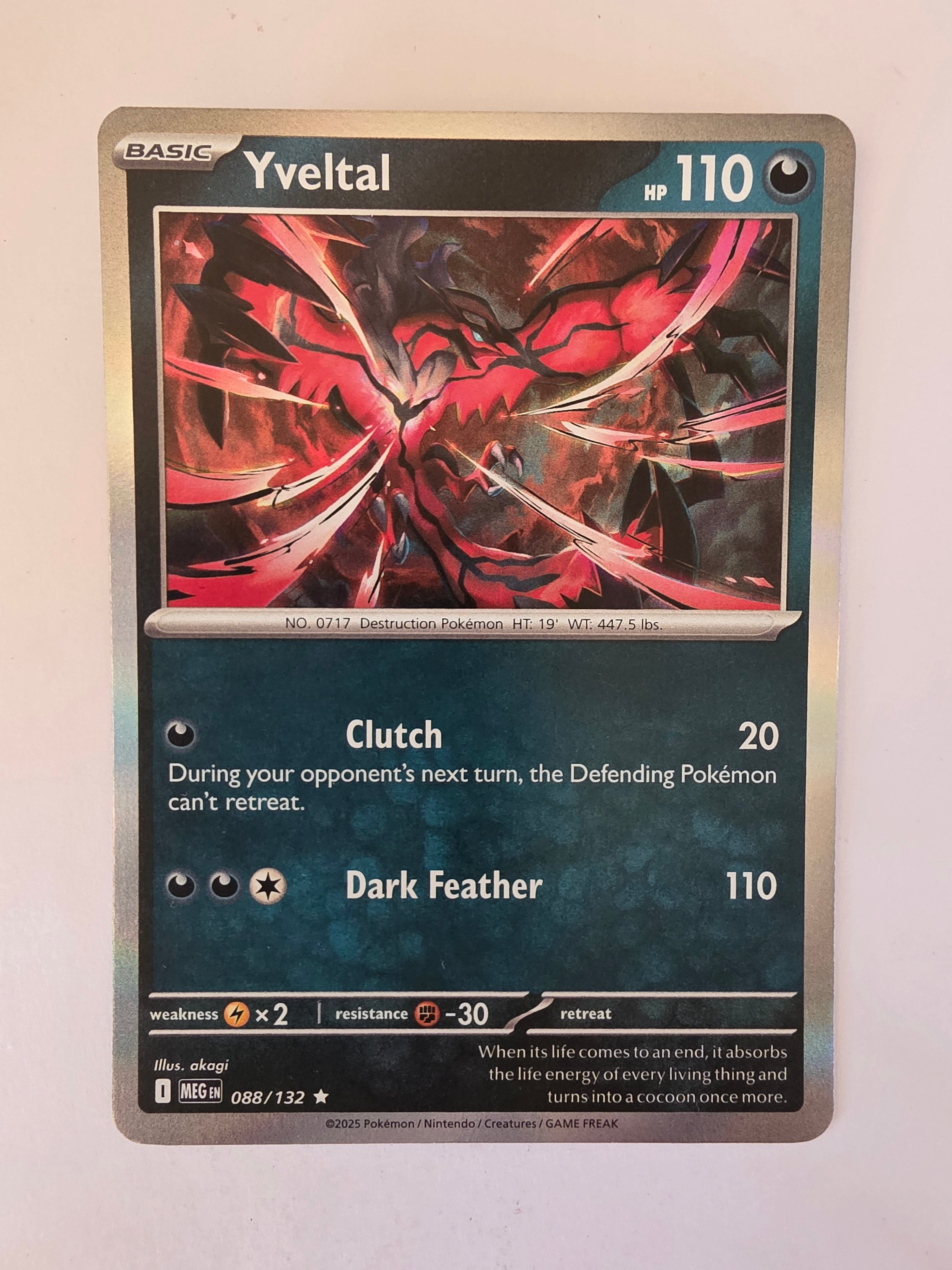 Pokemon TCG Mega Evolutions | #088/132 | Yvetal | Rare