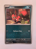 Pokemon TCG Mega Evolutions | #089/132 | Nickit | Common