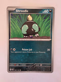 Pokemon TCG Mega Evolutions | #091/132 | Shroodle | Common