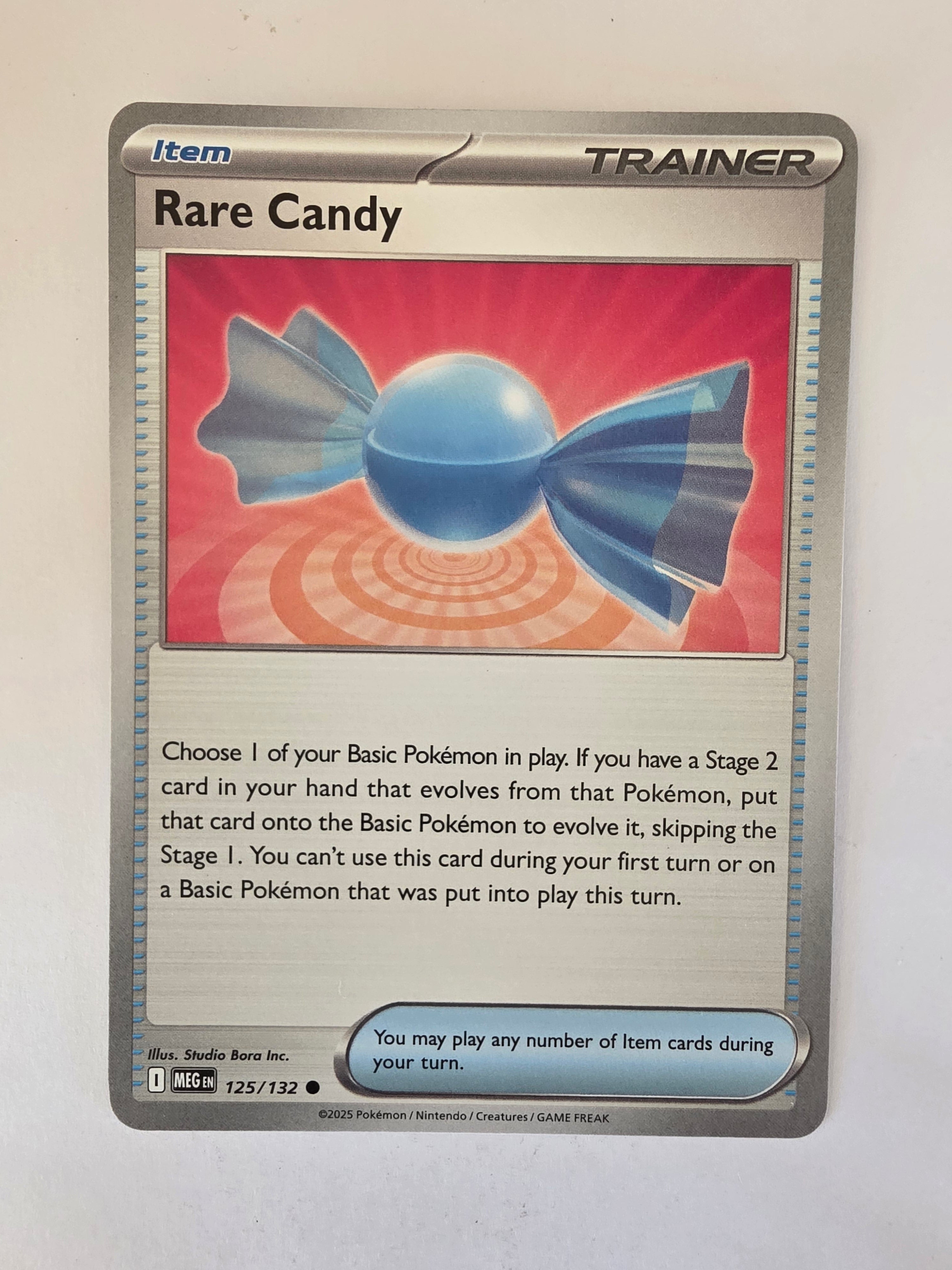 Pokemon TCG Mega Evolutions | #125/132 | Rare Candy | Common