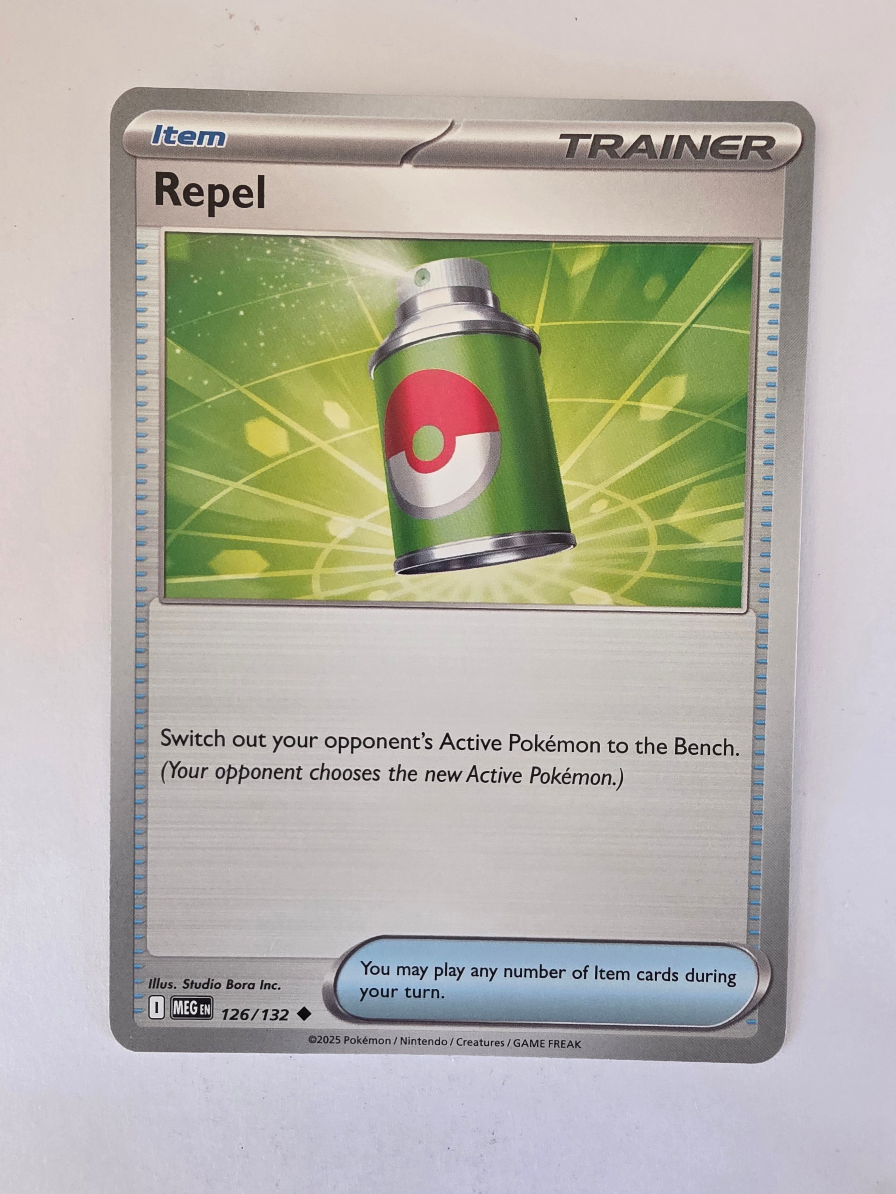 Pokemon TCG Mega Evolutions | #126/132 | Repel | Uncommon
