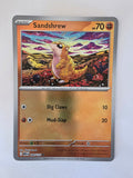 Pokemon TCG Mega Evolutions | #068/132 | Reverse Holo | Sandshrew | Common