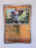 Pokemon TCG Mega Evolutions | #078/132 | Reverse Holo | Croagunk | Common