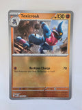 Pokemon TCG Mega Evolutions | #079/132 | Reverse Holo | Toxicroak | Common