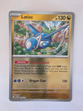 Pokémon trading card featuring Latios on a white background