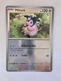 Pokémon trading card featuring Miltank on a white background