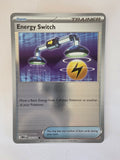 Pokémon trading card featuring an Energy Switch trainer on a white background