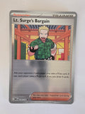Trading card featuring an animated character in a green outfit with a metallic border on a white background