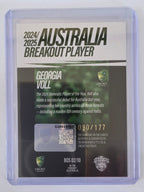 25/26 Cricket | Breakouts Black Signature | #BOS02 | #090/177 | Georgia Voll | Australia