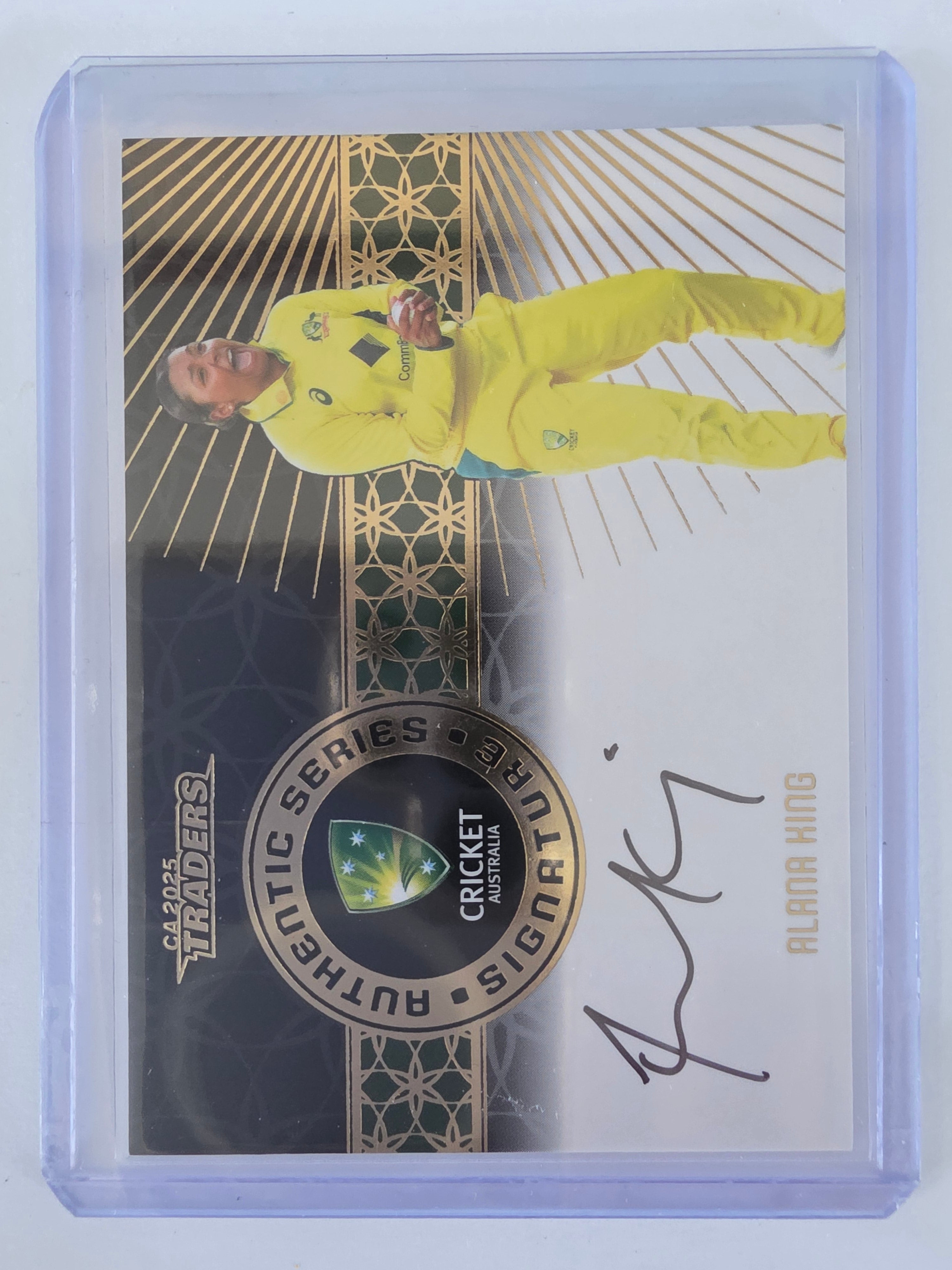 25/26 Cricket | Authentics Signature Black | #ASB02 | #51/94 | Alana King | Australia