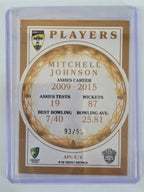 25/26 Cricket Traders | Case Card Ashes Players | #APG05 | #93/95 | Mitchell Johnson