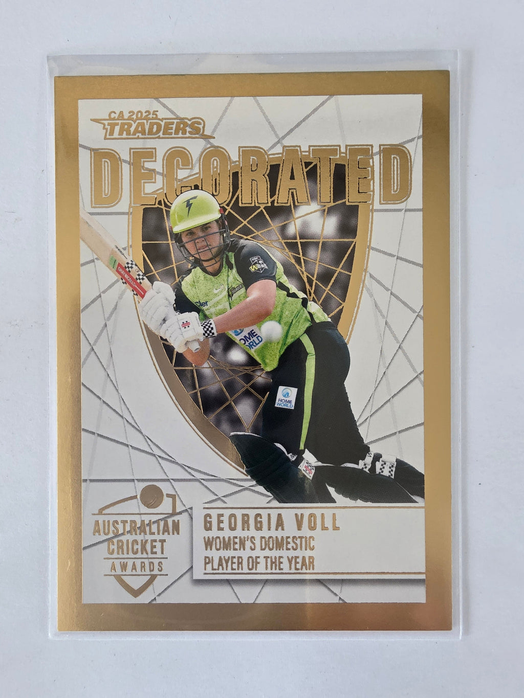 2025/26 Cricket Traders | Decorated | #D11 | Georgia Voll | Australia