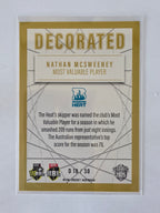 2025/26 Cricket Traders | Decorated | #D18 | Nathan McSweeney | Heat