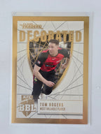 2025/26 Cricket Traders | Decorated | #D22 | Tom Rogers | Renegades