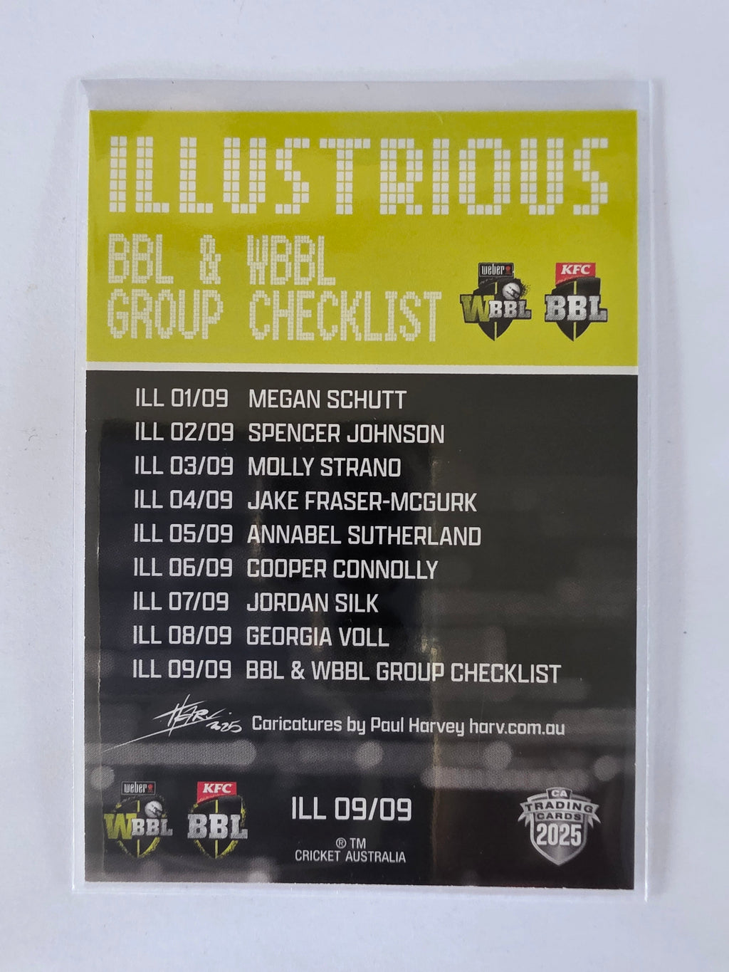 2025/26 Cricket Traders | Illustrious Special | #ILL09 | Group